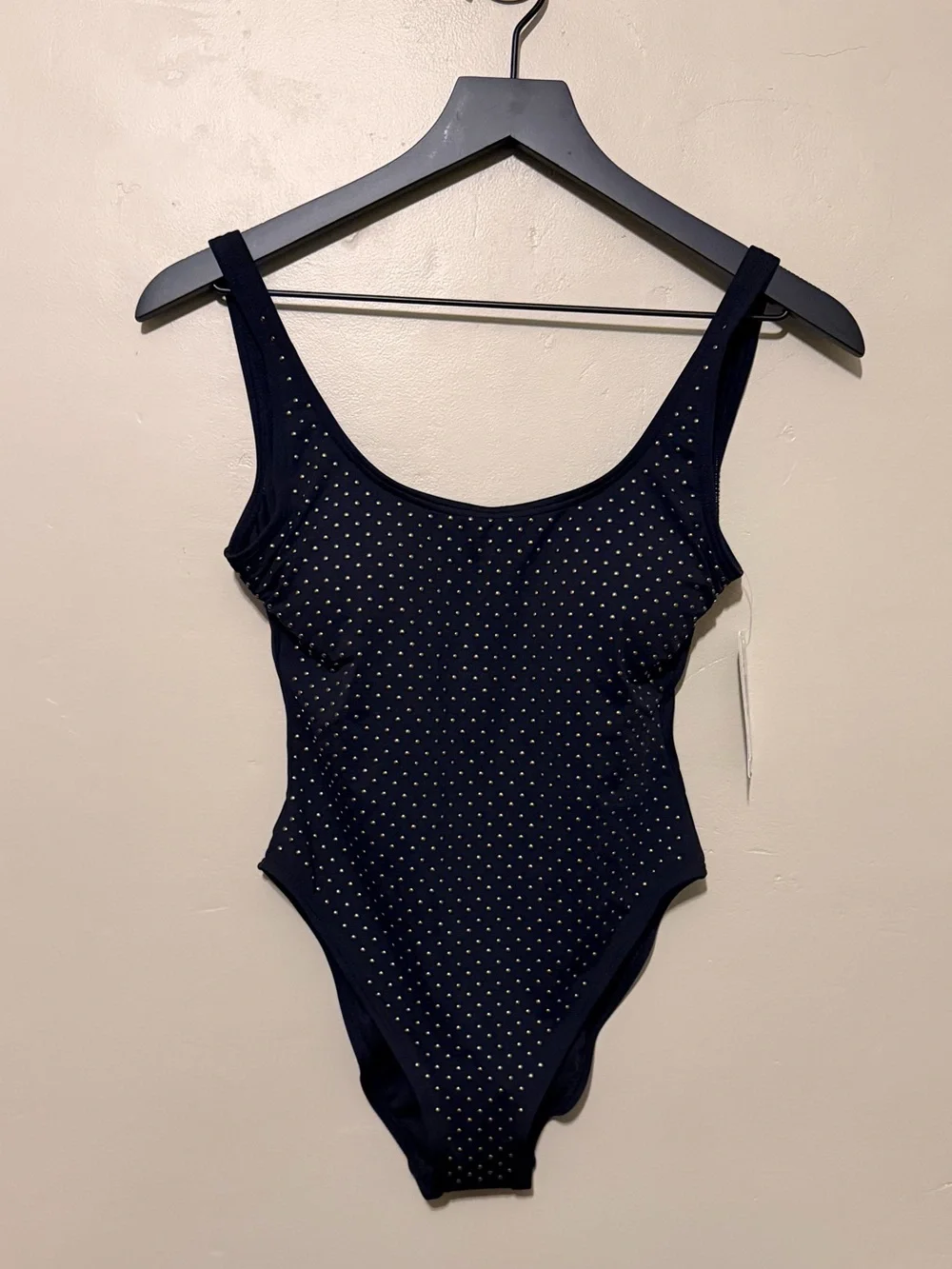 MICHAEL Michael Kors Gold Studded / Glam Deco swimwear Size 4